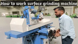 Surface grinding machine || The Goldy Record's