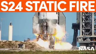 Starship 24 Six Engine Static Fire Test | SpaceX Boca Chica