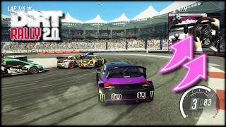 Audi S1 EKS RX QUATTRO Abu Dhabi - Yas Marina Circuit  / Thrustmaster T300RS DiRT Rally 2.0