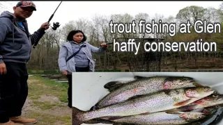 Trout Opening At Glenn haffy Conservation Park #Trout #fishingvideo  May 2024