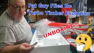 Unboxing of the Eflite Turbo Timber Evolution by FGFRC