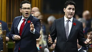 Trudeau calls on Tories to condemn notwithstanding clause | Poilievre pushes audit of ArriveCAN app