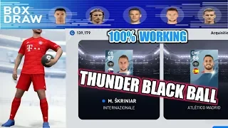 Thunder Black Ball Trick In European Club Championship Stars [Box Draw] || PES 2020 MOBILE ||