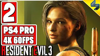 FULL WALKTHROUGH RESIDENT EVIL 3 REMAKE ➤ Part 2 ➤ No Commentary ➤ Gameplay PS4 Pro 4K 60FPS