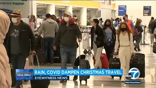 Delta, United airlines canceling some Christmas Eve flights due to omicron surge l ABC7
