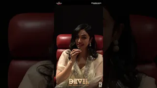 Malvika Nair about Devil Trailer | Nandamuri Kalyan Ram | Samyuktha Menon | Abhishek Nama |#YTShorts