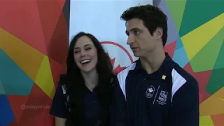 Compilation of Tessa Virtue Laughing