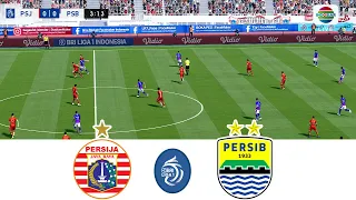 🔴PERSIJA vs PERSIB LIVE HARI INI ⚽ BRI LIGA 1 INDONESIA 2023 PEKAN KE 11 ⚽ FOOTBALL GAMEPLAY