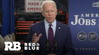 Biden pushes infrastructure plan in Wisconsin