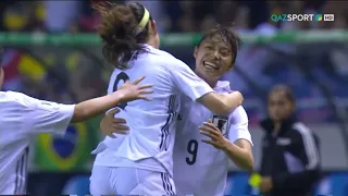 Обзор матча. Бразилия -  Япония - 1:2. Чемпионат Мира среди женщин U-20. 1/2 финал