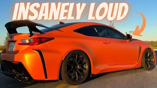 THE LEXUS RCF… THE BEST SOUNDING V8 ON THE MARKET