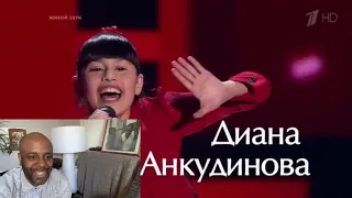Диана Анкудинова «Jodel-time» - Слепые прослушивания – Голос Дети – Сезон 4 | 🇬🇧 REACTION |