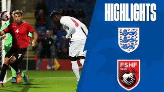 England U21 3-0 Albania U21 | Young Lions Qualify for Euro 2023 | Highlights
