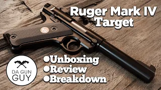 We review the Ruger Mark IV Target pistol