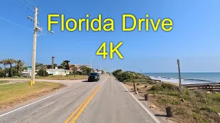 4K | Florida A1A | Daytona Beach to St. Augustine Beach