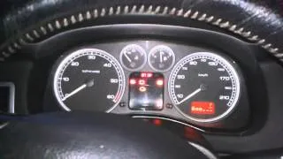 Peugeot 307 HDI -17 Celsius cold start.