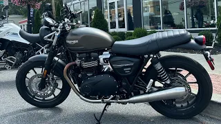 2023 Triumph Speed twin 900 | Demo ride (no commentary)