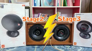 Speaker review : รีวิว Speaker comparison JBL Stage2 634 vs JBL Stage3 637F