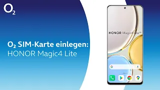 o2 SIM-Karte einlegen - Honor Magic4 Lite 5G