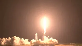 Старт ракеты в космос с астронавтами | SpaceX запустила второй в истории полет к МКС