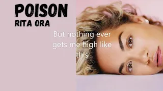 POISON| Rita Ora| NIGHTCORE Lyrics