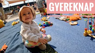 ELUTAZUNK A GYEREKEK NÉLKÜL! | Gyereknap Vlog