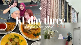 🛍 shopping, relaxation & MORE FOOD 🍽 | KL day three vlog