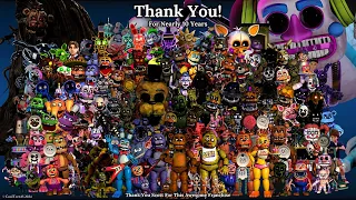 All FNAF characters sing the FNAF 1 song (REUPLOAD)