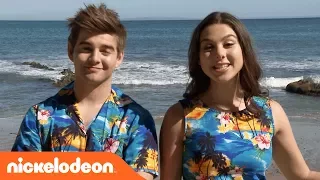 BTS w/ Kira Kosarin & Jack Griffo on 'Thunder in Paradise' | The Thundermans | Nick