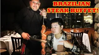 ALL YOU CAN EAT Brazilian BBQ Steakhouse W/ 14 Meats!
