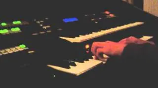 Technics GA1 organ " La soupe aux choux " film music