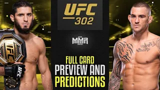 UFC 302: Makhachev vs. Poirier Full Card Preview and Predictions