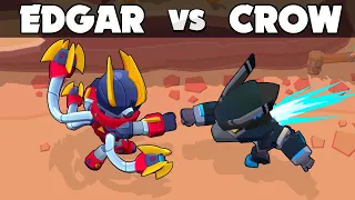 EDGAR vs CROW | Brawl Stars