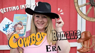 GETTING IN MY COWBOY ROMANCE ERA| READING VLOG
