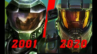 Evolution Of Halo Games 2001-2020
