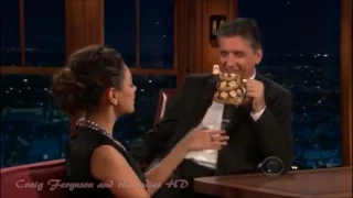 Craig Invites Mila Kunis to a Date & Speaks Russian  Sexy Tight Leather Pants