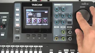 TASCAM DP-32SD & DP-24SD | Effects Routing