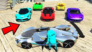 Stealing SUPER RARE BILLIONAIRE FERRARI'S in GTA 5! (GTA V Car Mods Collecting)