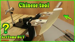 This cheap and simple Chinese tool will keep your knives razor sharp | Knife sharpener Sy tools K09