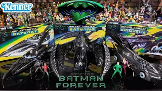 Kenner Batman Forever Batmobile, Batwing and Batboat