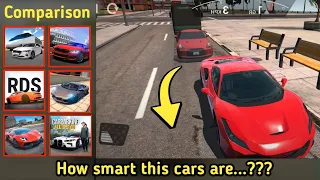 All popular Android/IOS Car Simulator games | Traffic A.I comparison