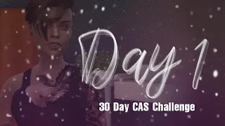 30 Days CAS Challenge | Day 1| Сим с окраины | The Sims 4