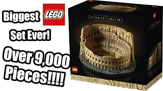 The BIGGEST LEGO Set EVER!?!? - 10276 LEGO Colosseum Revealed!