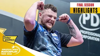 THRILLING FINALE | QFs, SFs & Final Highlights | 2023 German Darts Open