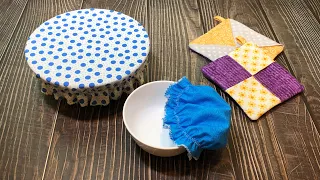 Sewing projects are carried out in 10 minutes | DIY pot holders | DIY pot cover | DIY bowl cover