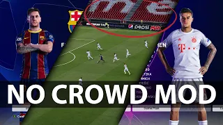 COVID-19 Realistic Highlights: Barca vs Bayern **NO CROWD** mod | PES 2020