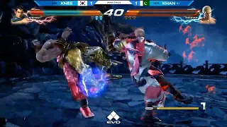 Tekken 7 | Fate Khan vs Drx Knee Evo 2022 insane comeback by Khan