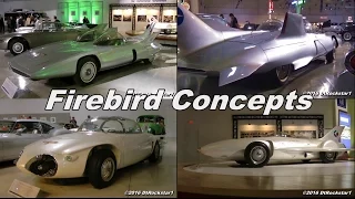 GM Firebird Concepts: Firebird I, Firebird II, Firebird III