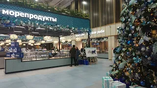 Обзор нового Рыбного рынка "Москва на волне" Цены  январь 2024