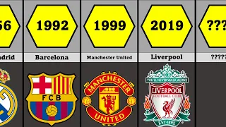 All UEFA Champions League Winners since 1956 to 2022